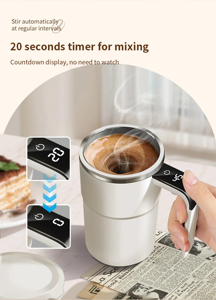 Magic Coffee Mug™ (Self-Stirring)