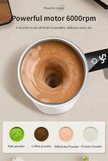 Magic Coffee Mug (Self-Stirring)